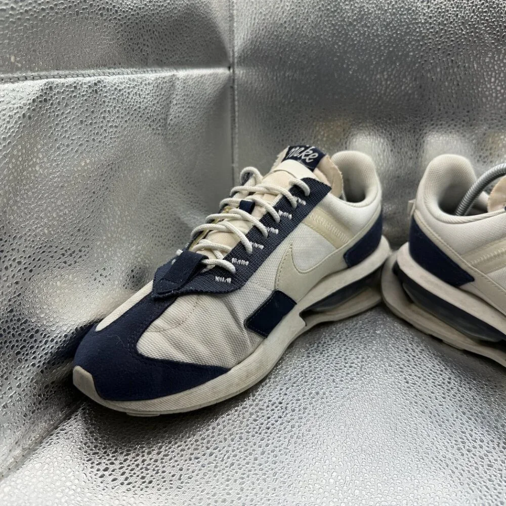 Size 10 Nike Air Max Pre-Day White/Obsidian/Sail Mens Athletic‎ Shoes DQ4068-100
